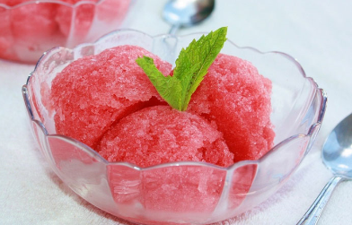 Sugar Free Watermelon Sorbet